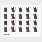 Hallo Cairn Terrier Puppy Dog Stickers (Blatt)