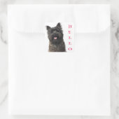 Hallo Cairn Terrier Puppy Dog Stickers (Tasche)