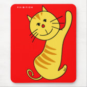 Hallo Cat Mousepad (Vorne)