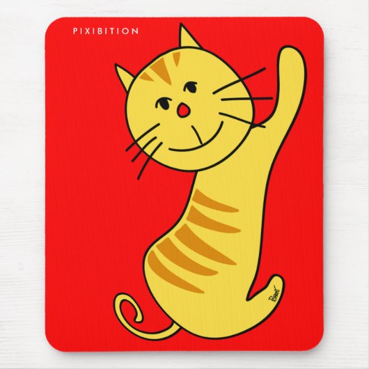 Hallo Cat Mousepad (Vorne)