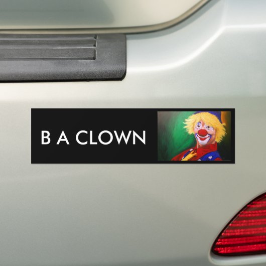 Hallo Clown Autoaufkleber (Auf Auto)