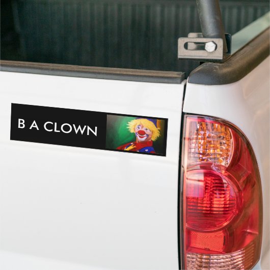 Hallo Clown Autoaufkleber (Auf Lkw)