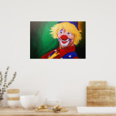 Hallo Clown Poster (Küche)