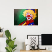Hallo Clown Poster (Heimbüro)