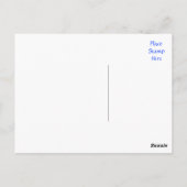 Hallo Collie Puppy Dog Grußkarte Postkarte (Rückseite)