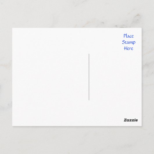 Hallo Collie Puppy Dog Grußkarte Postkarte (Rückseite)