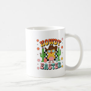 Hallo, Cowboy-Hühner finden mich Ostern Frohe Oste Kaffeetasse