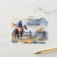 Hallo Cowboy Pferd