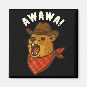 Hallo Cowboy Rock Klippschliefer Awawa Western Lus Magnet