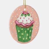Hallo Cupcake ! Keramik Ornament (Rechts)