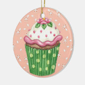 Hallo Cupcake ! Keramik Ornament (Links)
