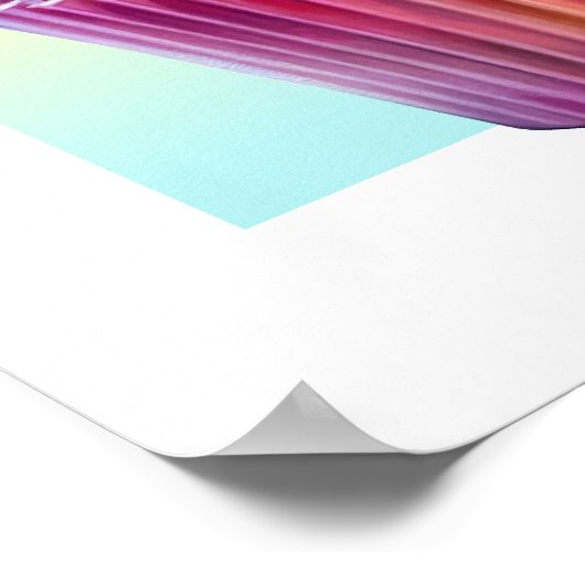 Hallo Cupcake Poster (Ecke)