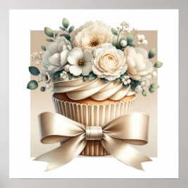 Hallo Cupcake Poster