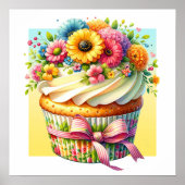 Hallo Cupcake Poster (Vorne)