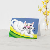 Hallo da karte (Gelbe Blume)