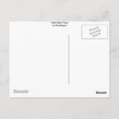 Hallo da postkarte (Rückseite)