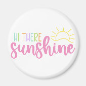 Hallo da Sonnenschein Magnet (Vorne)