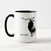 Hallo, Damen - klassische Tasse (Links)