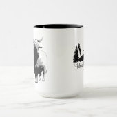 Hallo, Damen - klassische Tasse (Zentrum)