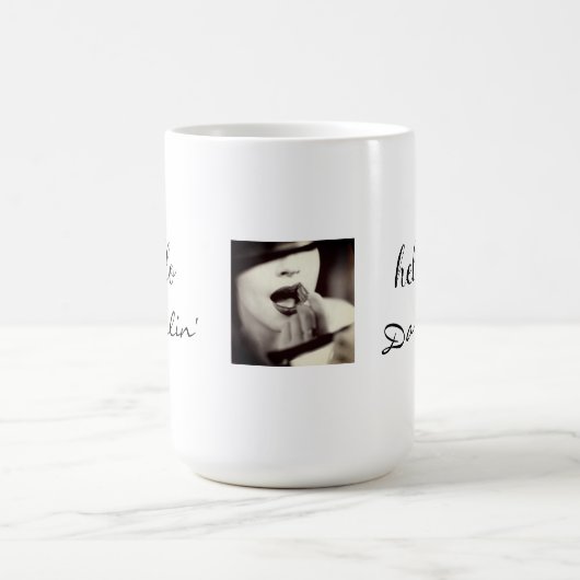 Hallo Darlin Kaffeetasse (Mittel)