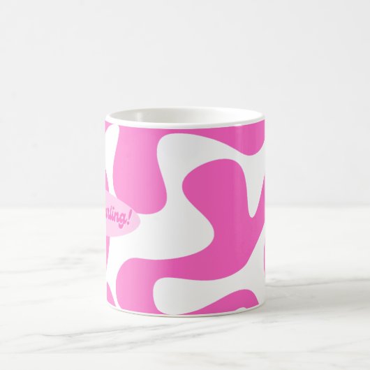 Hallo, Darling! Rosa Tasse (Mittel)