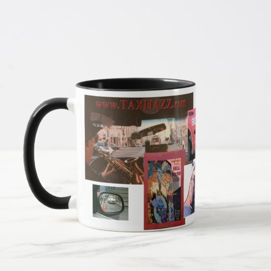 Hallo-De-Ho Taxi-Tasse Tasse (Links)