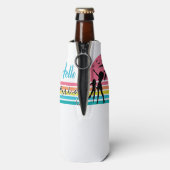 Hallo Der Frühling Flaschenkühler (Flasche Rückseite)