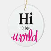 Hallo, der Name des weißen Geburtsstaates von Worl Keramik Ornament (Links)