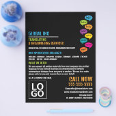 Hallo Design, Übersetzer und Dolmetscher Flyer (Einzeln)