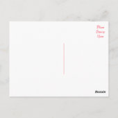 Hallo Deutsche Schäferhund Welpe Dog Blank Post Ca Postkarte (Rückseite)