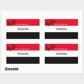 Hallo, dieses Element gehört zu Name Stickers (Blatt)