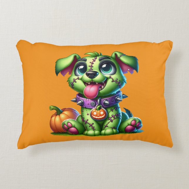 Hallo Dogg Accent Pillow Dekokissen (Vorderseite)