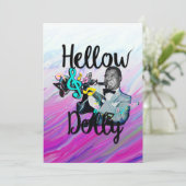 Hallo Dolly Einladung (Stehend Vorderseite)