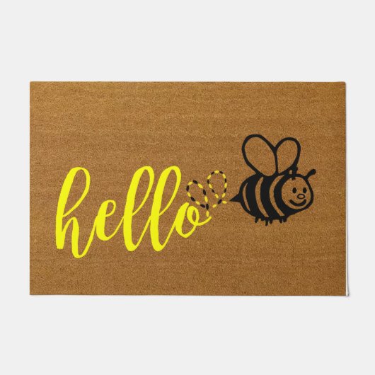 Hallo Doormat, Begrüßungsmatte, Hummel Fußmatte (Vorderseite)