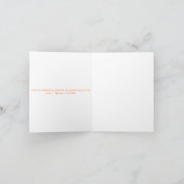 Hallo dort Anmerkungs-Karte Karte (Innenseite)