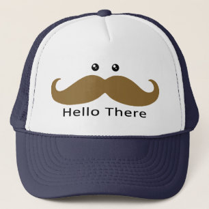 Hallo dort Hut (Brown) Truckerkappe