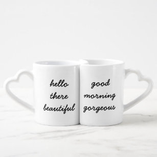 Hallo dort schöner/guter Morgen-herrliche Tassen