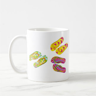 Hallo drehen Sie Reinfälle um Kaffeetasse