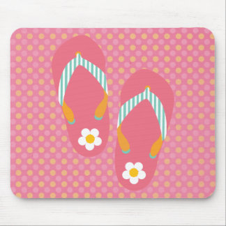 Hallo drehen Sie Reinfälle um Mousepad