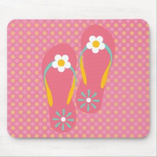 Hallo drehen Sie Reinfälle um Mousepad