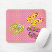 Hallo drehen Sie Reinfälle um Mousepad (Mit Mouse)