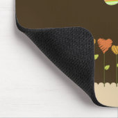 Hallo drehen Sie Reinfälle um Mousepad (Ecke)