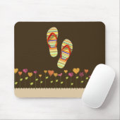 Hallo drehen Sie Reinfälle um Mousepad (Mit Mouse)