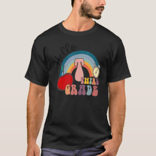 Hallo dritte Klasse 3. Klasse Regenbogen Zurück zu T-Shirt