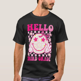 Hallo Dritte Klasse Kokette Schleife Zurück zur Sc T-Shirt