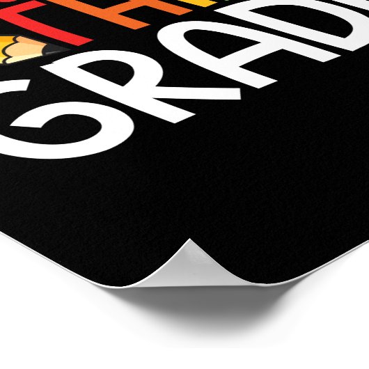 Hallo Dritte Klasse Team 3. Klasse Zurück zur Schu Poster (Ecke)