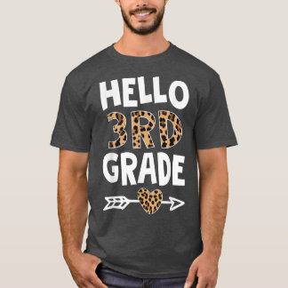 Hallo Dritte Klasse zurück zum T - Shirt der Schul