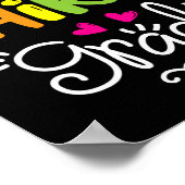 Hallo Dritter Klasse Spaß 3. Klasse zurück zur Sch Poster (Ecke)