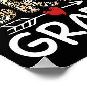 Hallo Drittklässler Leopard 1. Schultag Team 3 Poster (Ecke)