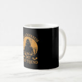 Hallo Dunkelheit Alter Freund Sensenmann Orange Mo Kaffeetasse (VorderseiteRechts)